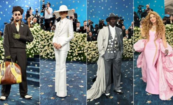 Rihanna, Zendaya y Bad Bunny, entre las celebridades que brillaron con sus atuendos en la Met Gala 2025