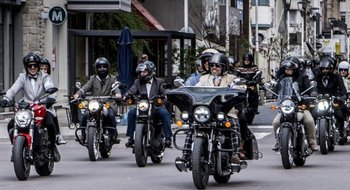 Motos antiguas y prevención de la salud: un evento mundial prepara otra vuelta en Bahía Blanca