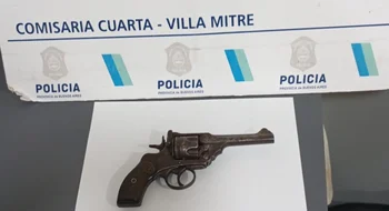 Rosendo López: quiso esconderse de la Policía porque llevaba un revolver, pero fue capturado