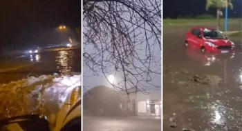 Tormentas provocaron inconvenientes y hasta evacuados en municipios del centro de la provincia