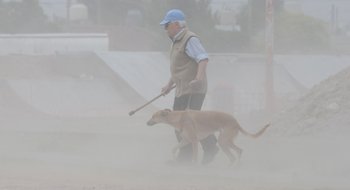 Alerta por vientos fuertes: se adelanta para la tarde del sábado