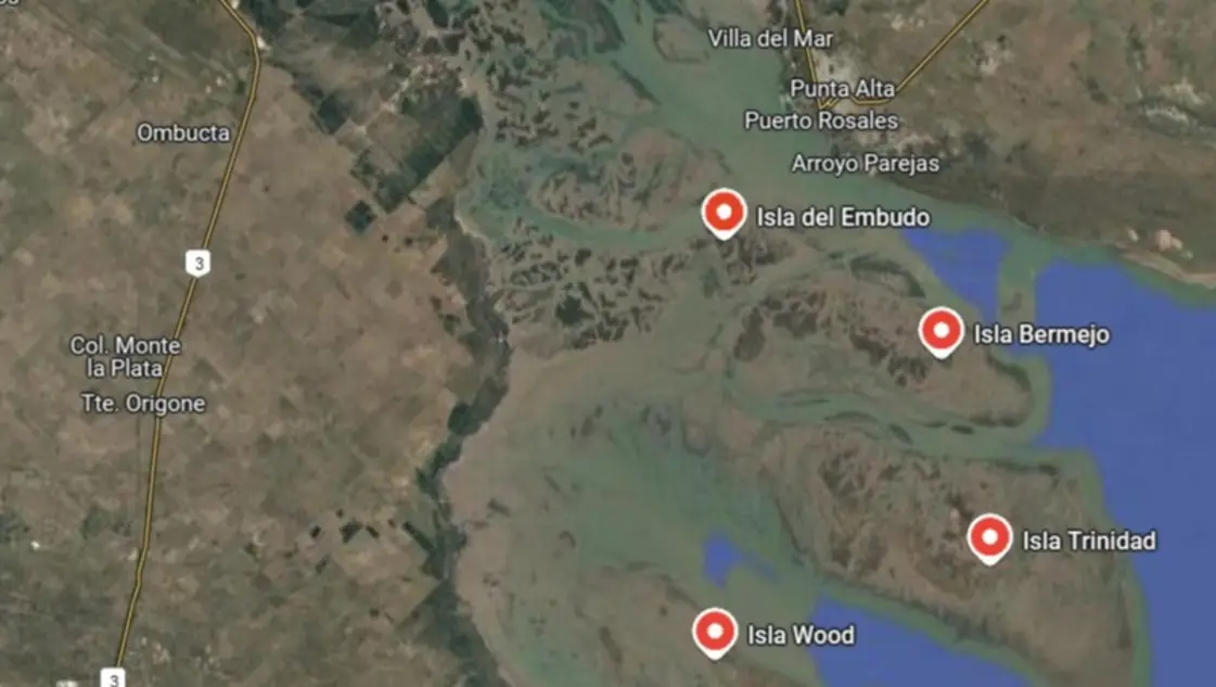 El municipio de Villarino pide que la Provincia decida a quién pertenecen las islas Trinidad y Bermejo