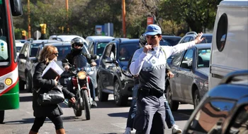 Cortes de calles y cambios en el transporte por obras de bacheo en el centro