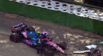 La fortuna que gastó Alpine para arreglar el auto de Franco Colapinto tras el accidente en Imola