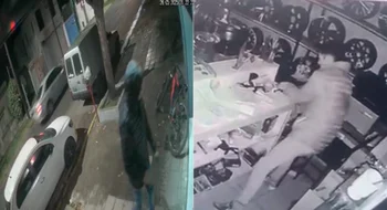 Robó en un comercio y fue capturado gracias a las cámaras de seguridad