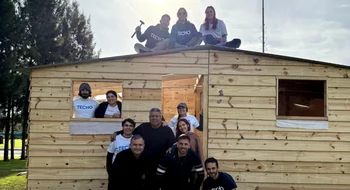 Chiqui Tapia mostró cómo serán las casas que donará la AFA a Bahía