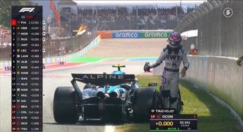 ¡Problemas! El Alpine dejó a pie a Colapinto y largará 19º en el GP de España de Fórmula 1
