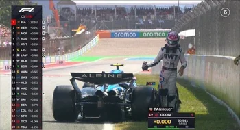 ¡Problemas! El Alpine dejó a pie a Colapinto y largará 19º en el GP de España de Fórmula 1