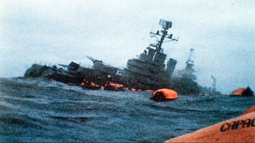 El Gobierno y la Armada homenajearon a los caídos en el hundimiento del crucero General Belgrano