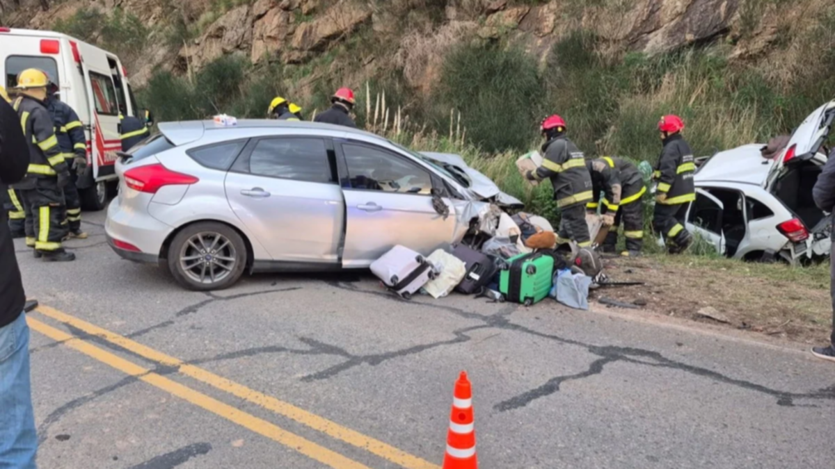 Cuatro muertos en un choque en el Abra de la Ventana