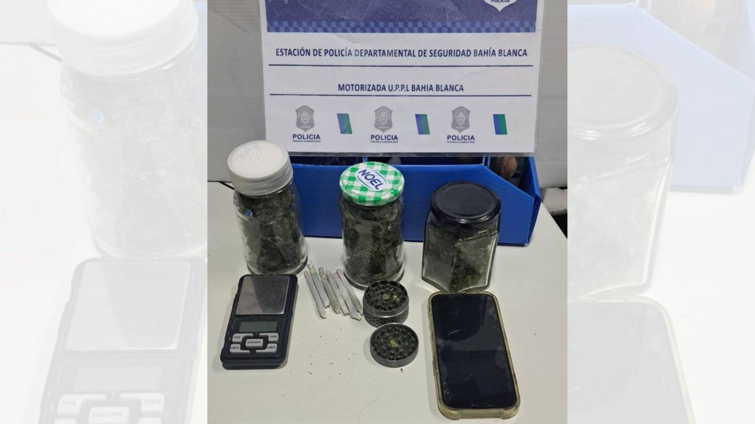 Dos jóvenes aprehendidos por posesión de droga