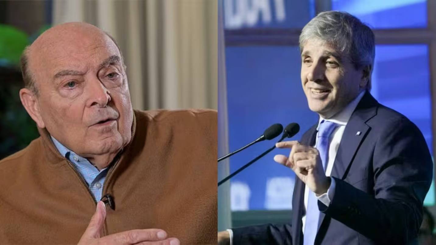 Cavallo pidió levantar el cepo al dólar y Luis Caputo lo cruzó con dureza