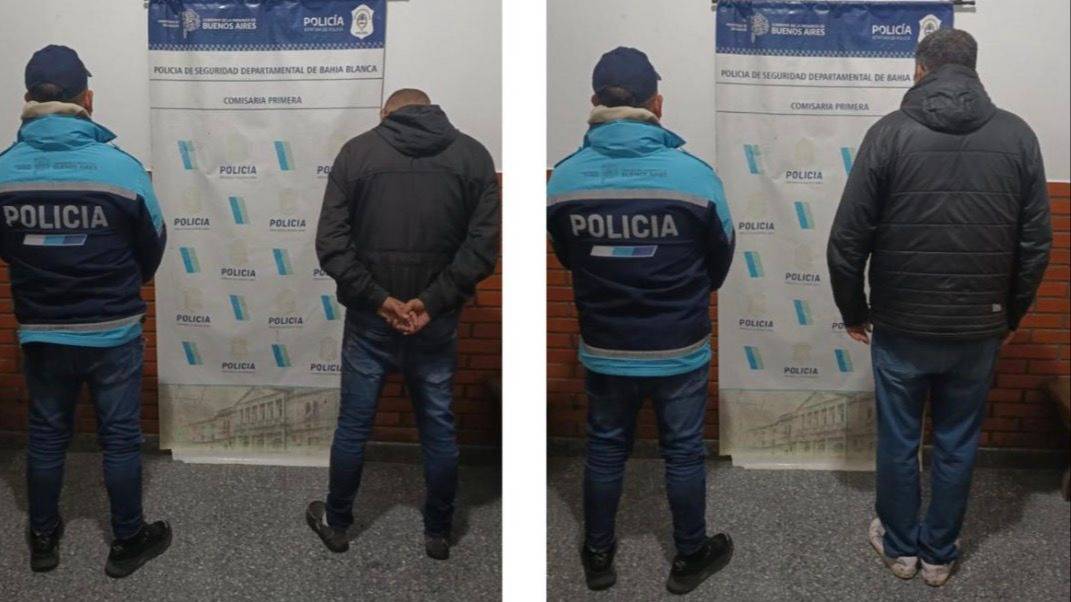 Capturan dos cordobeses en el centro bahiense por robo con inhibidores