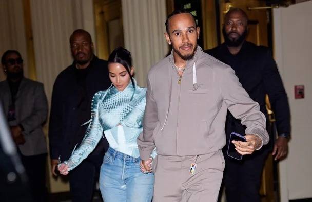 Kim Kardashian y Lewis Hamilton a puro amor en Nueva York