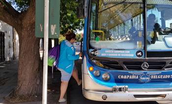 Modifican frecuencias del transporte urbano por la alerta meteorológica