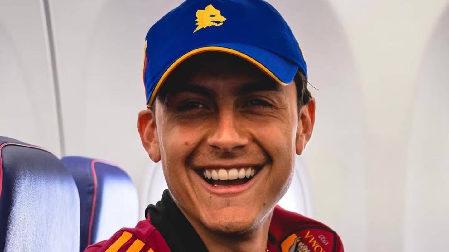 Una foto de Paulo Dybala en la Roma generó un gran revuelo entre los hinchas de Boca