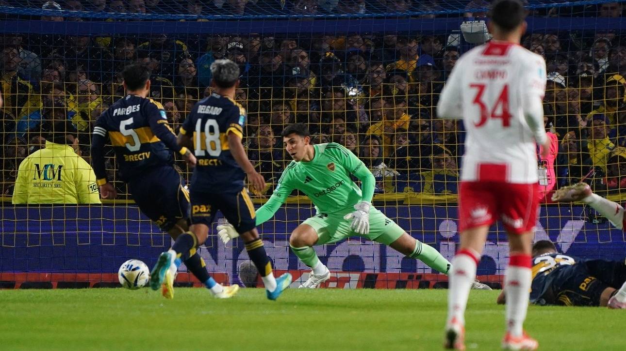 Primer tiempo: Boca pierde desde los 5 minutos ante Huracán en La Bombonera