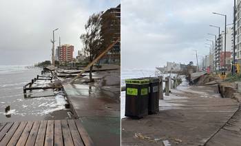 Temporal en Monte Hermoso: “Todavía estamos evaluando los daños”, dijo Arranz