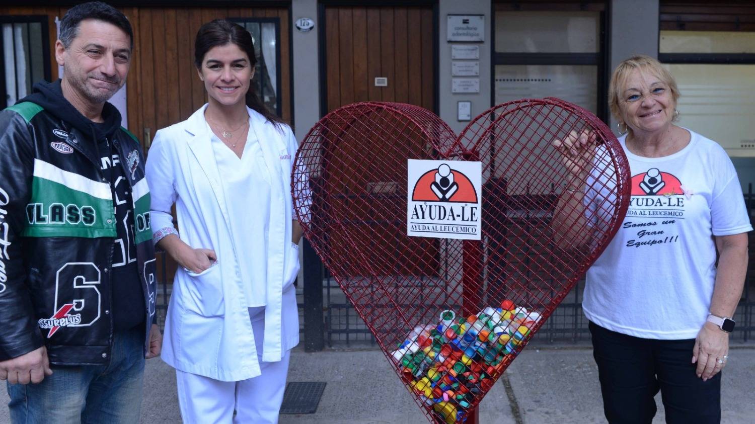 Un nuevo corazón de Ayuda-Le en el centro bahiense: "Es una alegría enorme que la gente se involucre"