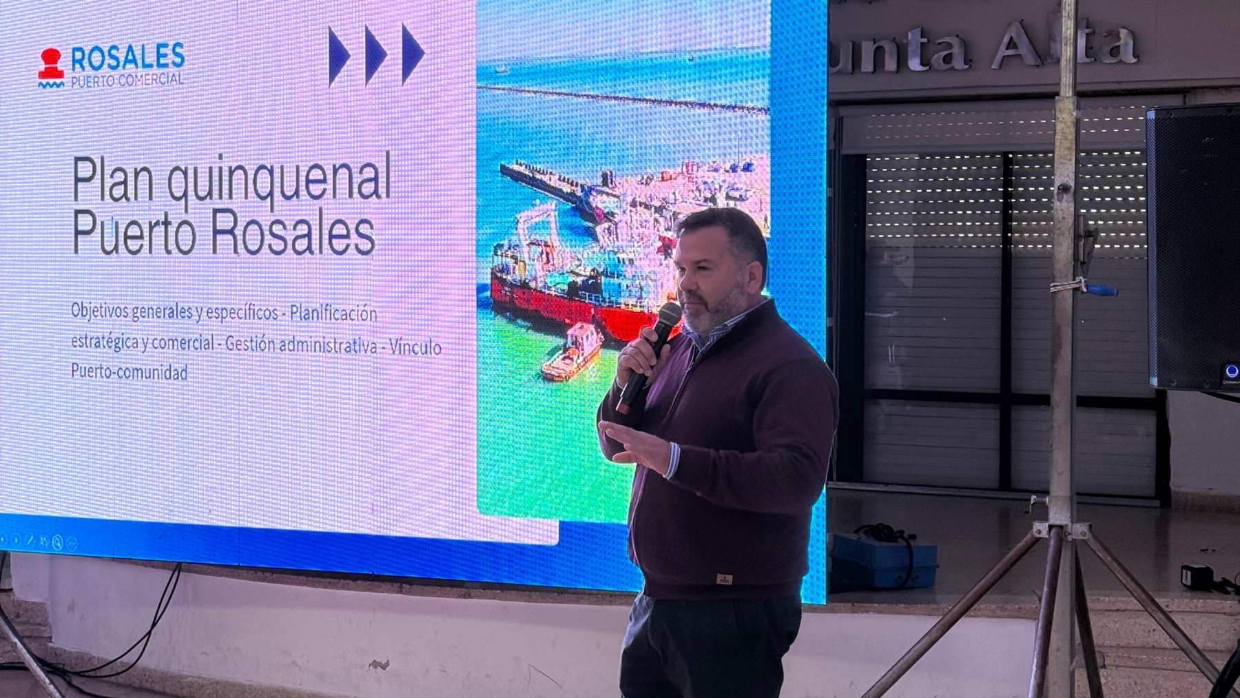 Puerto Rosales presentó su Plan Quinquenal de desarrollo