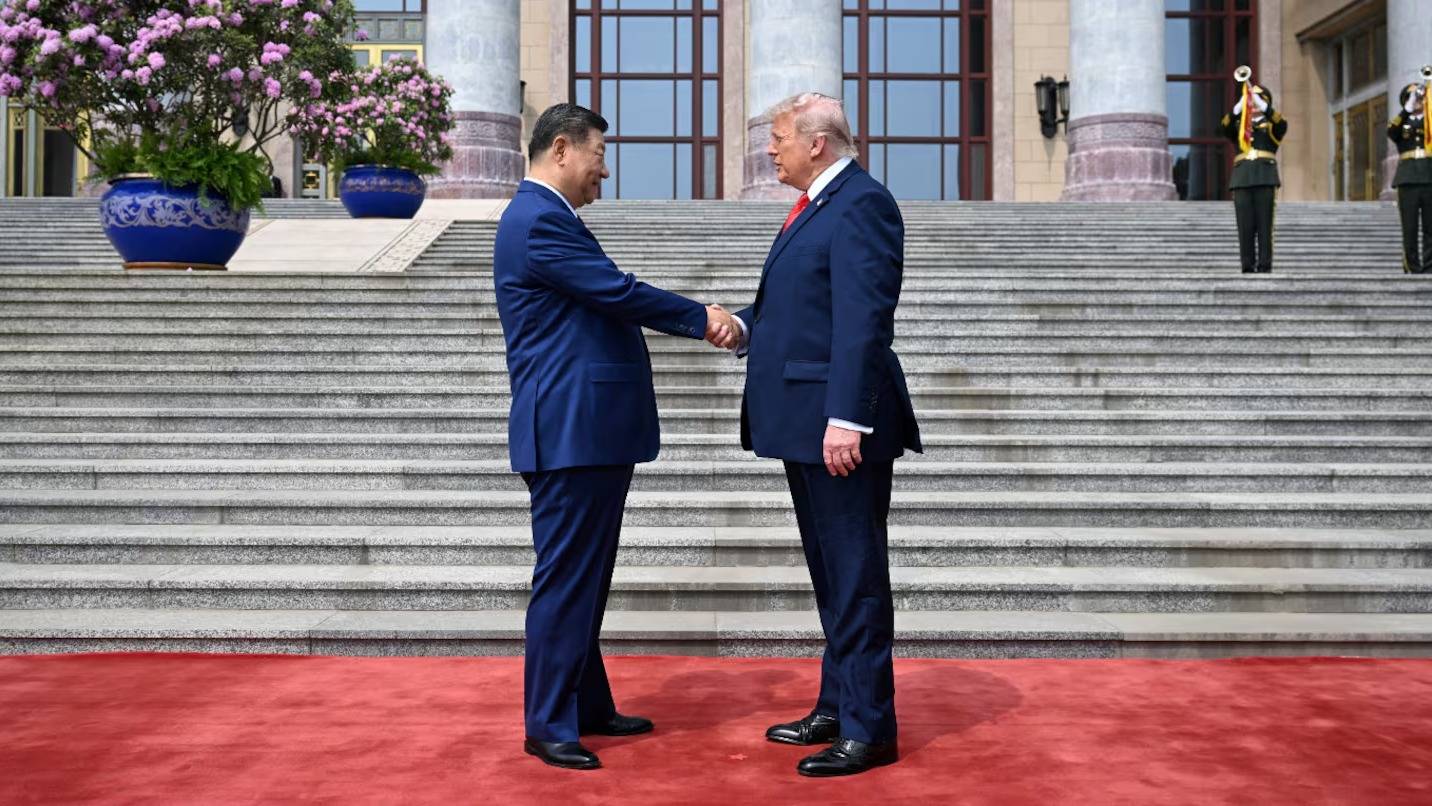 Trump y Xi Jinping se reunieron en Beijing y hablaron de un “futuro fantástico” entre EE.UU. y China