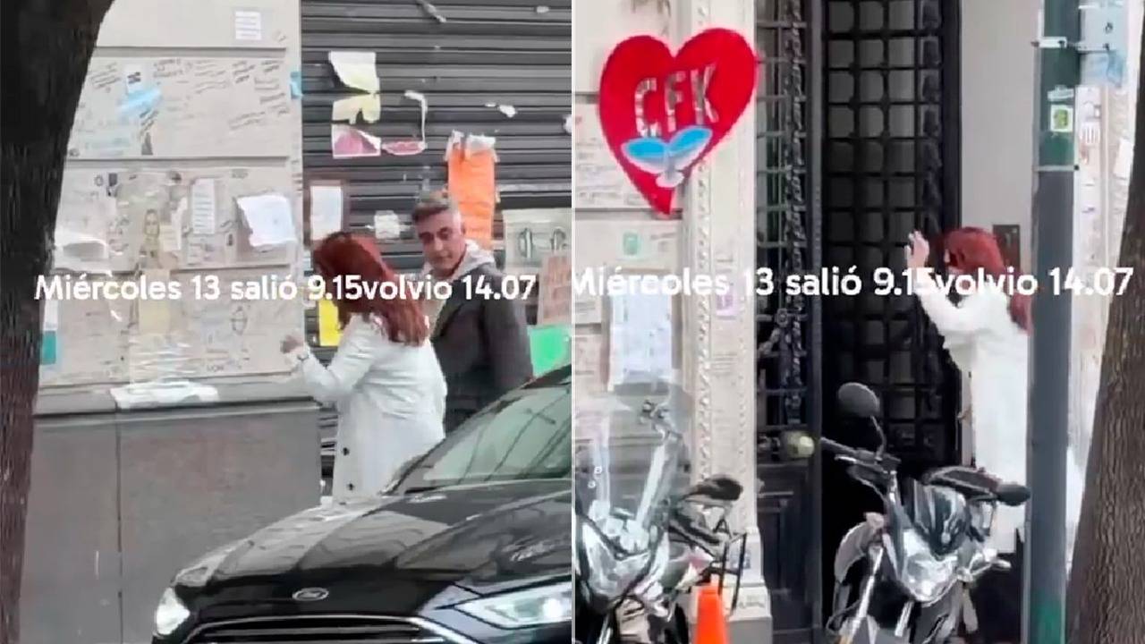 Se hizo viral un video de Cristina Kirchner en la calle y generó revuelo en las redes