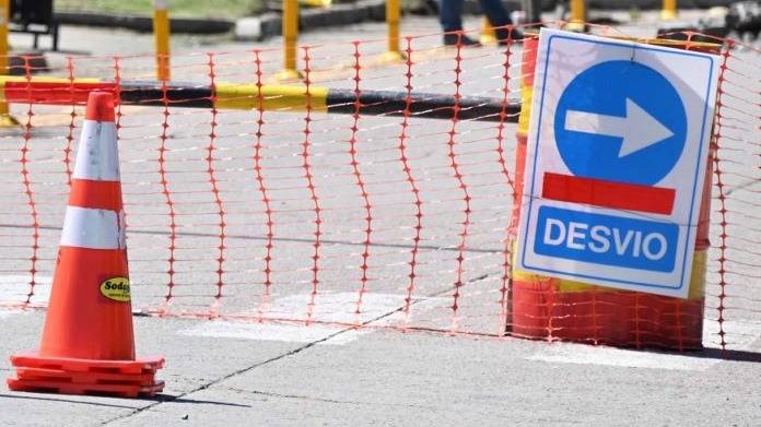Nuevos cortes de tránsito por obras de pavimentación y bacheo en la ciudad