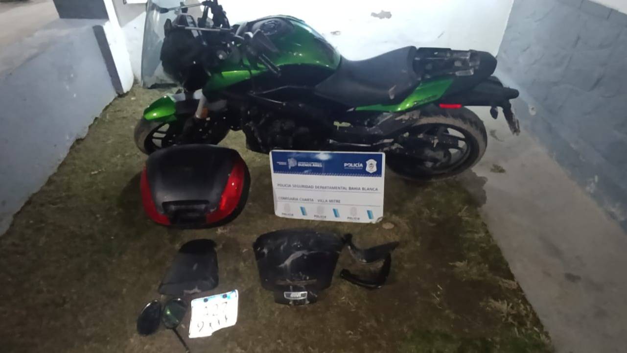 Tras un allanamiento, aprehendieron a dos menores por el robo de motos