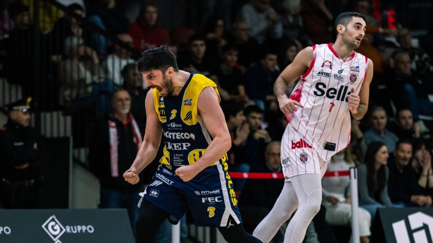 Italia: Cividale, con Lucio Redivo, espera rival para semifinales de la Serie A2