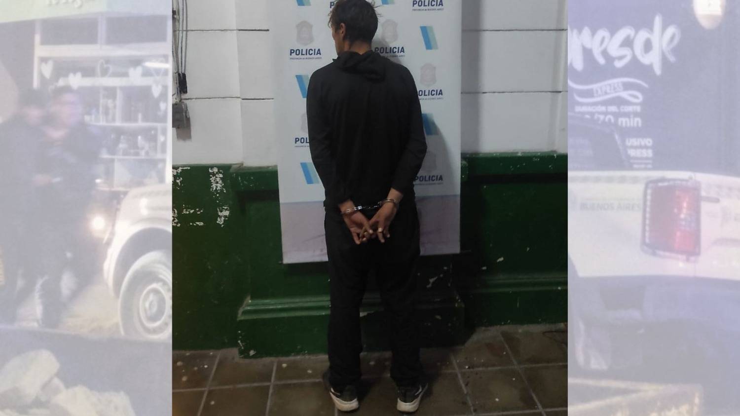 Atrapado luego de robar tres champús en una farmacia del centro