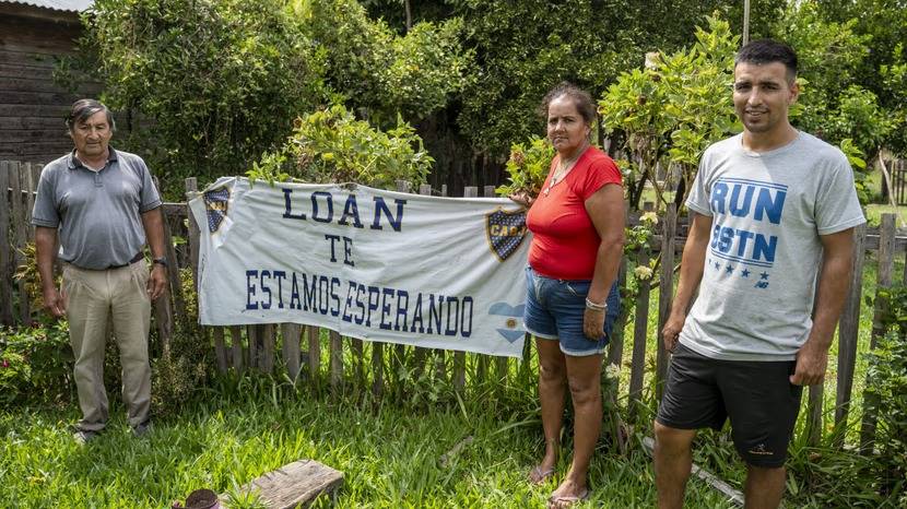 Inspeccionarán la casa de la abuela Catalina y el naranjal donde desapareció Loan