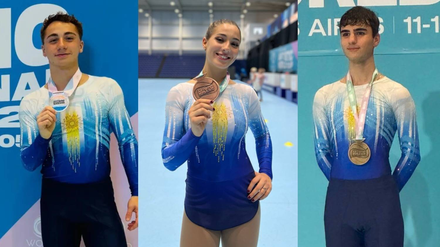 Bahía Blanca y la región, representadas en la Copa del Mundo de patín artístico de Italia