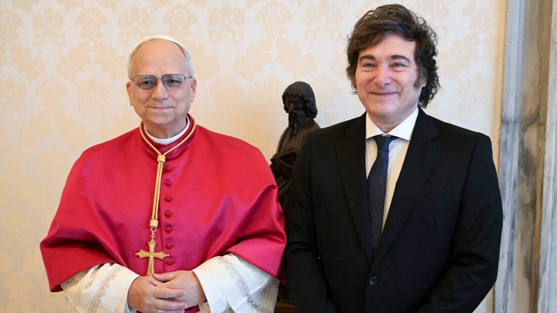 Milei afirmó que es “altamente probable” la visita del papa León XIV a la Argentina