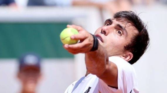 Roland Garros: Burruchaga se quedó con el duelo de argentinos