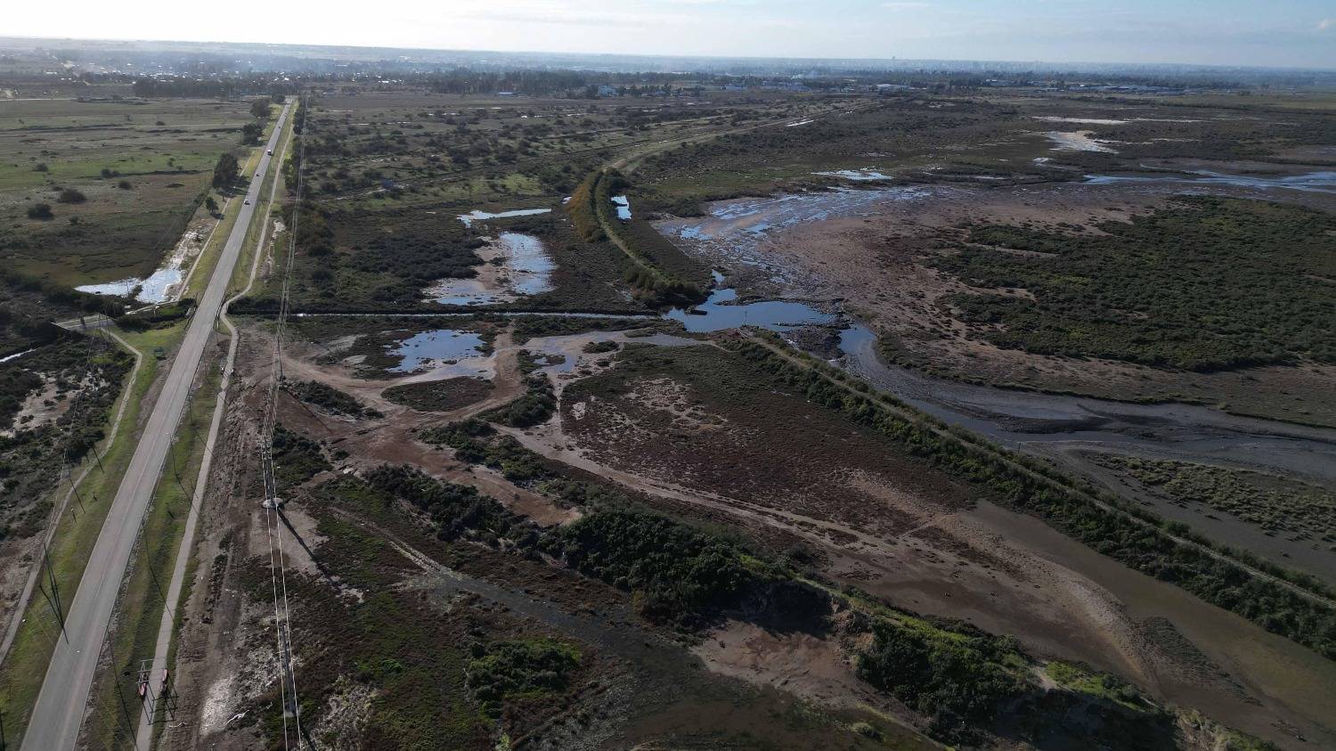 Cerri: sin defensas por una obra de la que nadie se hace cargo