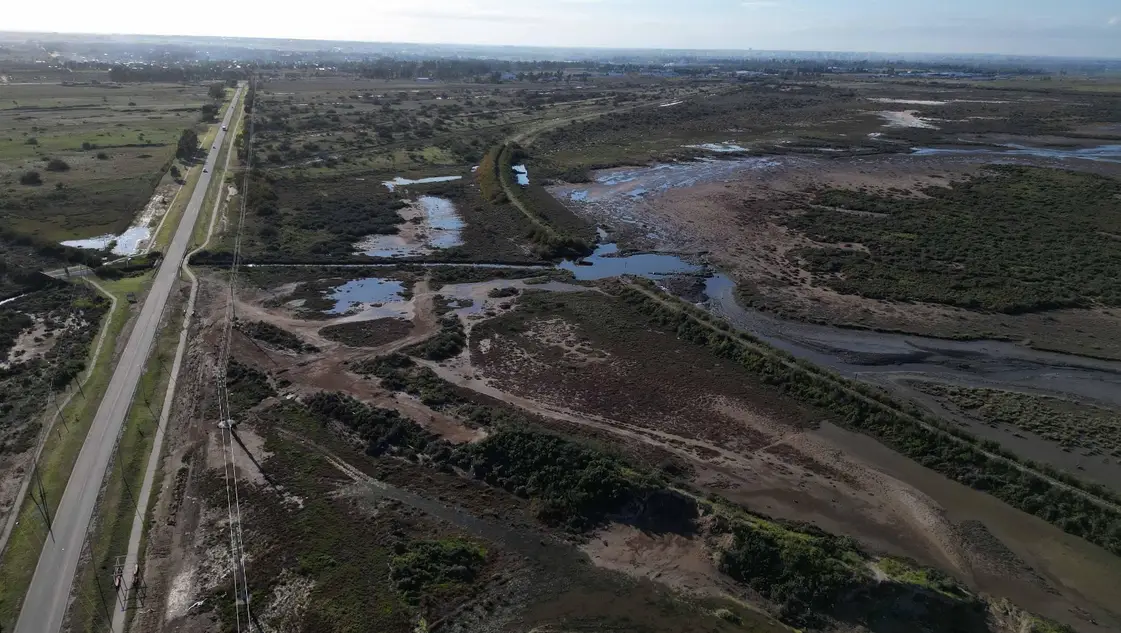 Cerri: sin defensas por una obra de la que nadie se hace cargo