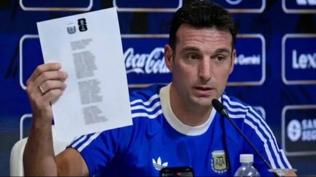 ¡Hay equipo! Con un video especial, Scaloni confirmó la lista de la Selección para el Mundial