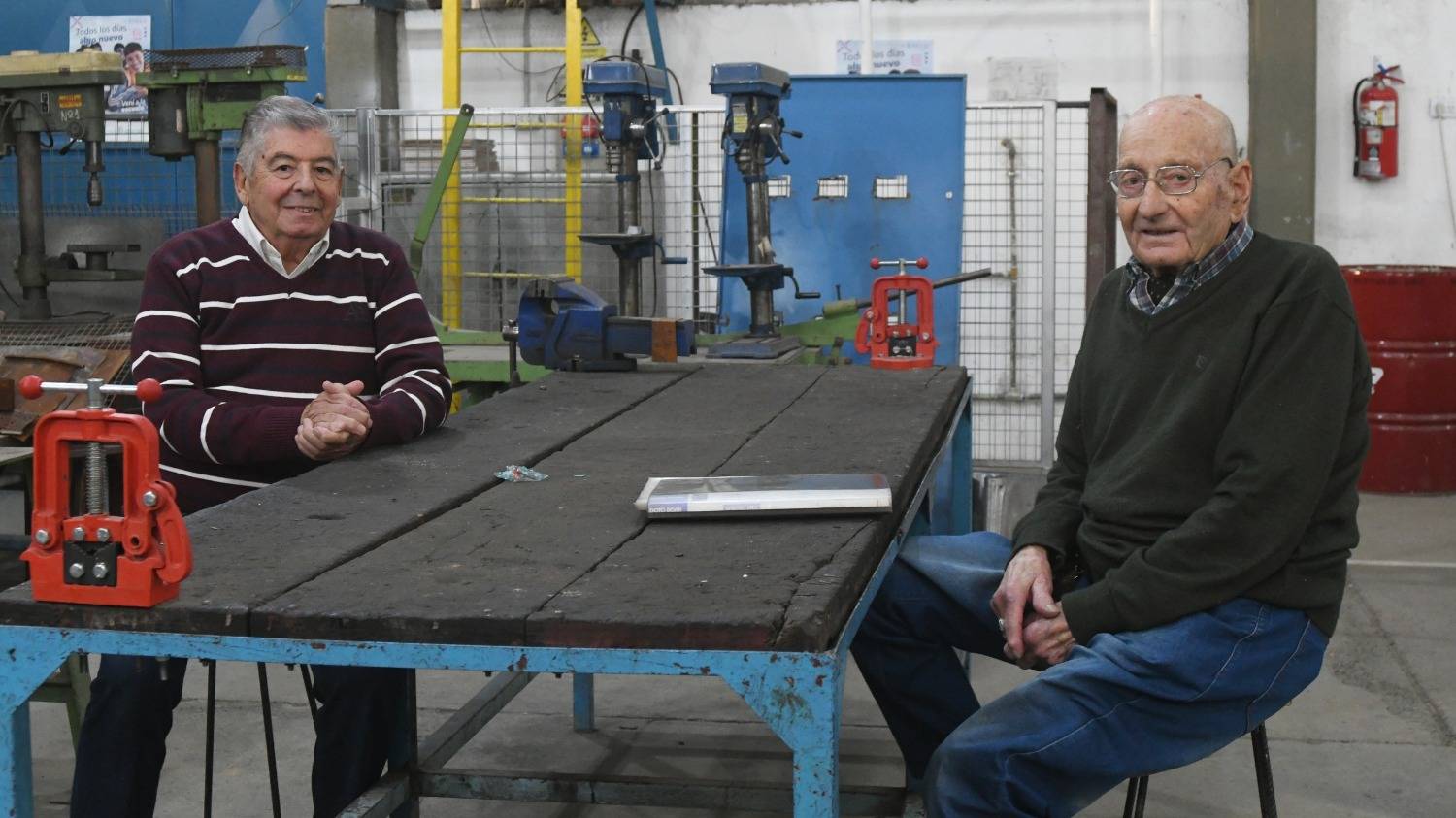 Orlando Randó y Carlos Gianetti: los pioneros de la formación profesional en Ingeniero White