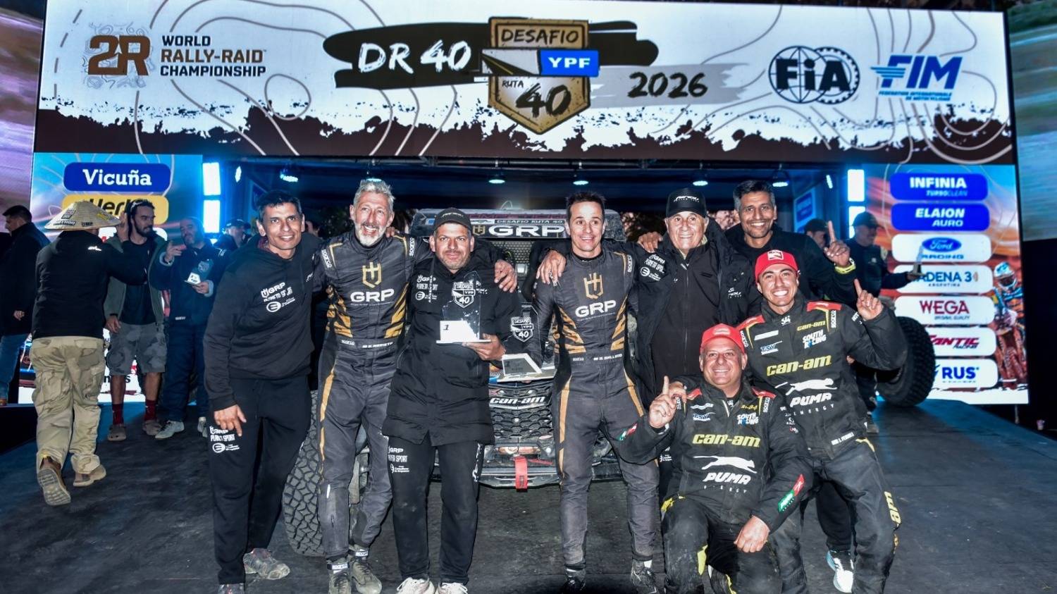Gustavo Gallego ganó el Desafío Ruta 40 y avisó: "Este camino es para ir al Dakar"