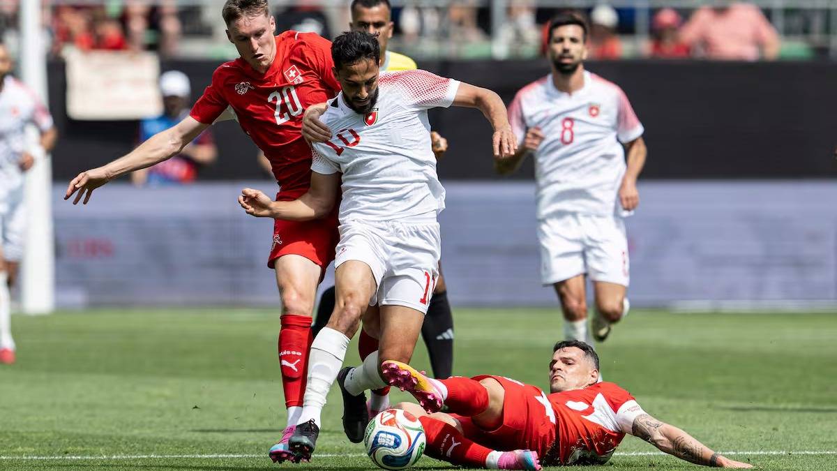 Jordania, rival de Argentina en el Mundial, perdió 4 a 1 ante Suiza
