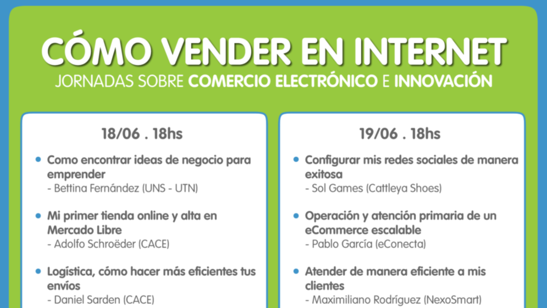 Cómo vender por internet: jornadas sobre comercio electrónico e innovación Cómo vender por internet: jornadas sobre comercio electrónico e innovación