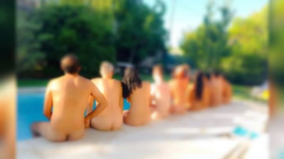 Nudistas en Bahía Blanca: 