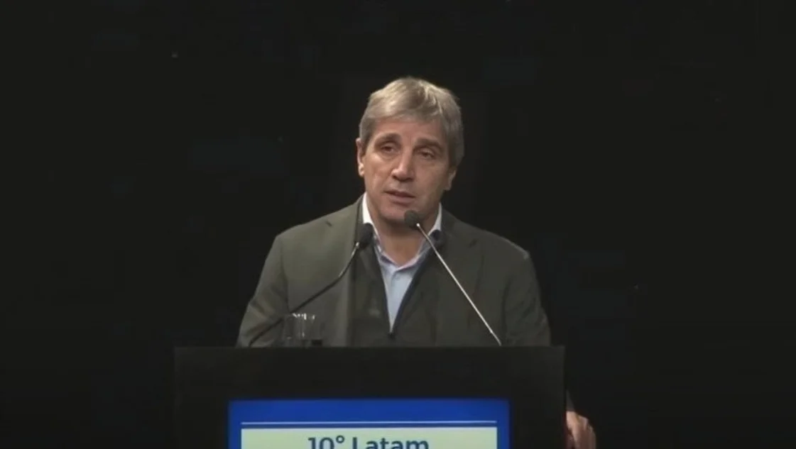 Para Luis Caputo, "lo peor del ajuste ya pasó" Para Luis Caputo, "lo peor del ajuste ya pasó"