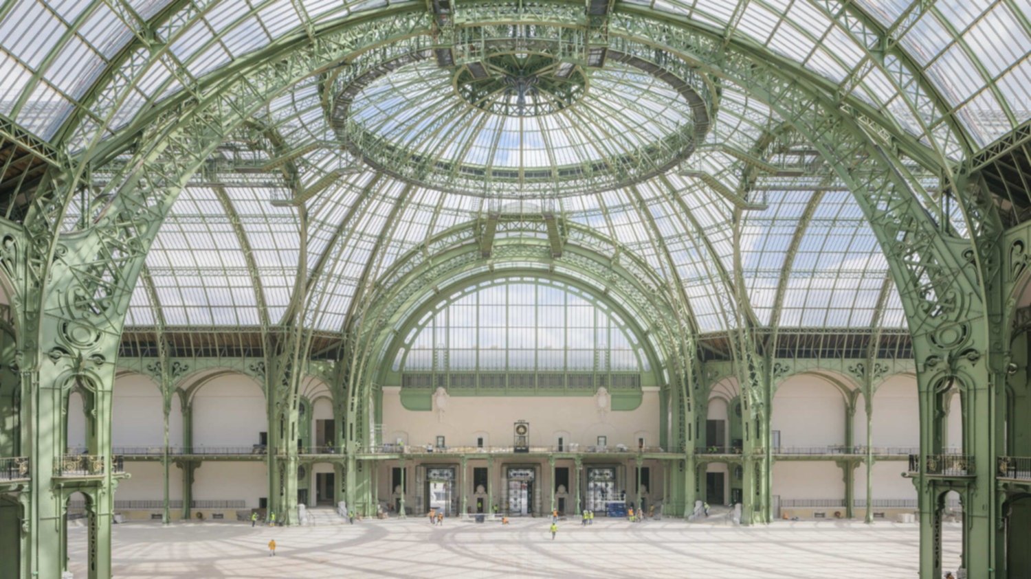 La belleza y transparencia del Grand Palais, recuperadas para las olimpíadas de París
