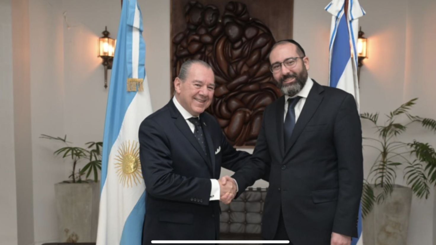 La Cámara de Comercio Argentino-Israelí recibió al rabino Axel Wahnish