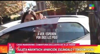 No pega una: Makintach se olvidó de poner el freno de mano y chocó su camioneta