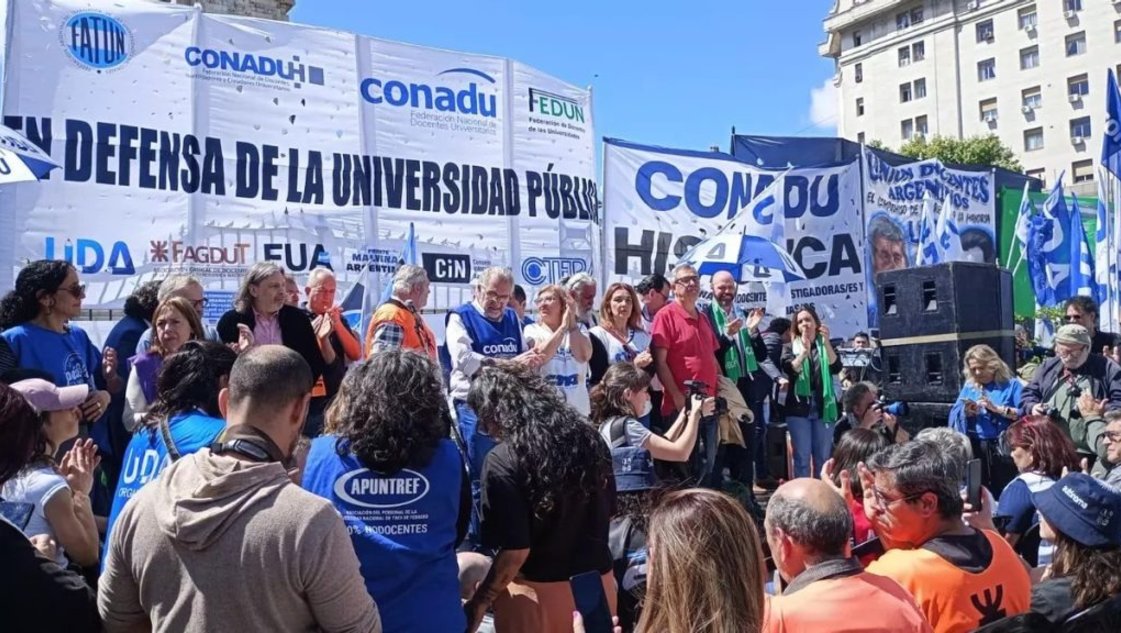 El conflicto universitario se agudiza: CONADU convocó a paros y movilización nacional El conflicto universitario se agudiza: CONADU convocó a paros y movilización nacional