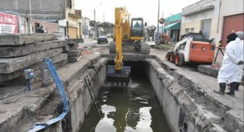 Coletazos de la inundación: se viene la limpieza de desagües pluviales