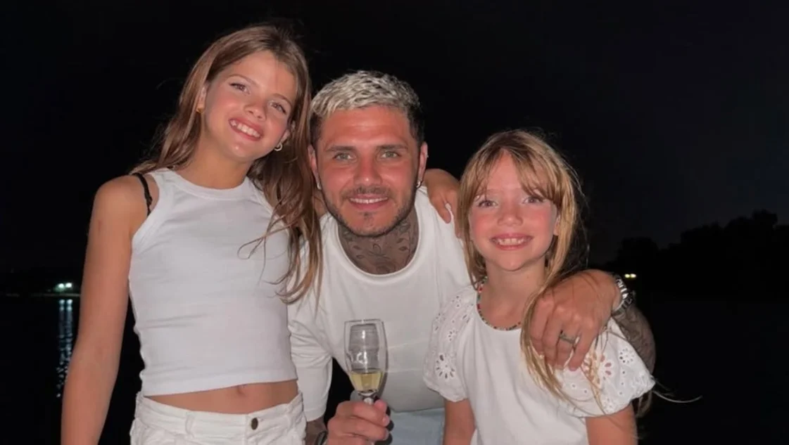 Por orden del juez, Icardi deberá pasar el Día del Padre con sus hijas y sin la China