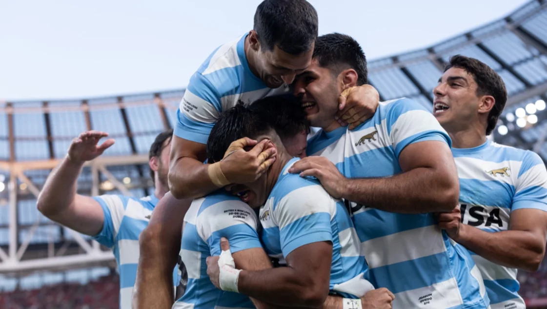 Histórico triunfo de Los Pumas ante Lions, con presencia bahiense, por 28-24